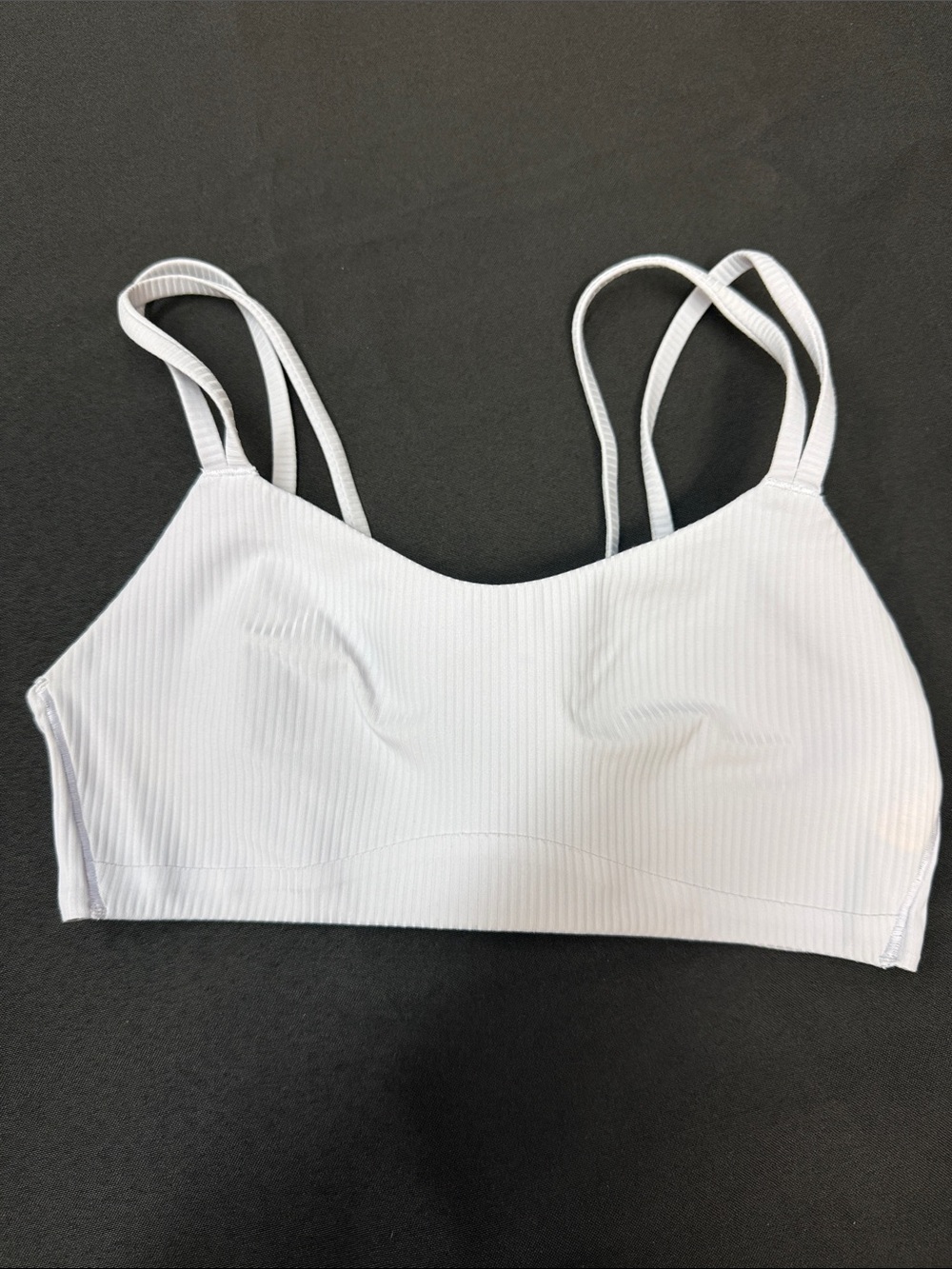 Lululemon like a cloud ribbed pale light blue size 6